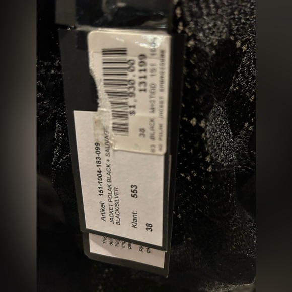 Unbelievably beautiful Ann Demeulemeester silk top.Sz38 French S/M Relaxed fit. - Picture 11 of 15